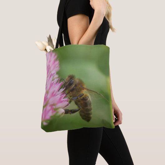 Tote Bag Abeille massive, ou peut-être ( !) autre insecte, (De près)