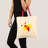 Tote Bag Abeille Miel Abeille Bourdon (Devant (produit))