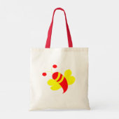 Tote Bag Abeille Miel Abeille Bourdon (Dos)