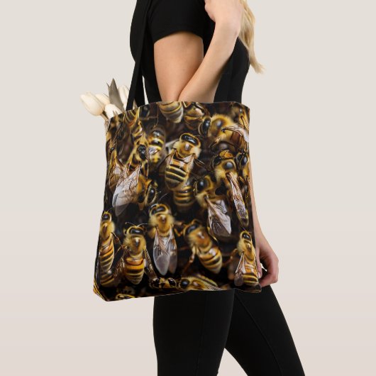 Tote Bag Abeilles de miel (De près)