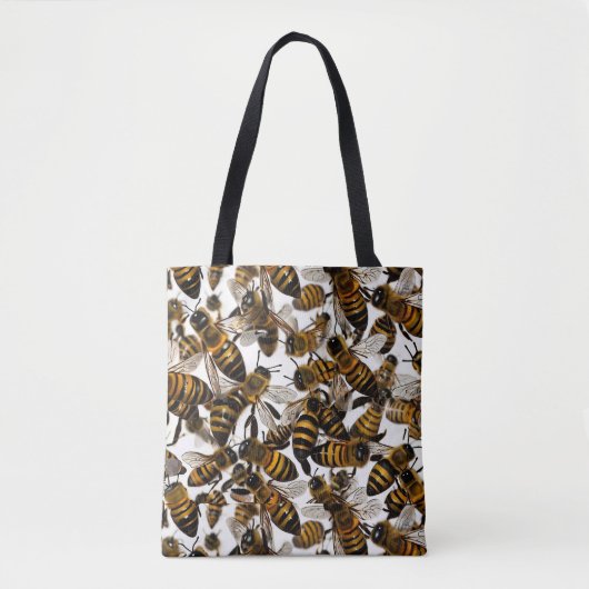 Tote Bag Abeilles jaunes (Devant)