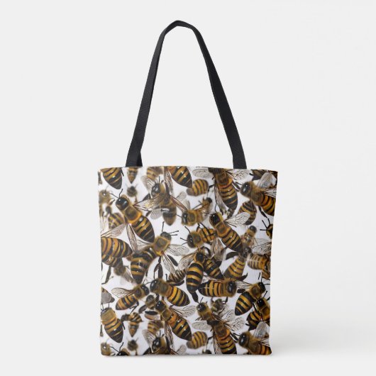 Tote Bag Abeilles jaunes (Dos)