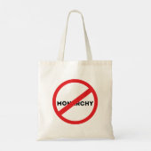 Tote Bag Abolir la monarchie (Dos)