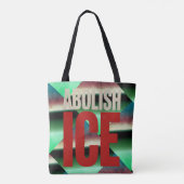 Tote Bag Abolish ICE Minimalist Protest Typography Design (Dos)
