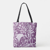 Tote Bag Abondance de Feuilles et d'art du feuillage (Dos)