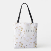 Tote Bag Abondance Fleurs Séchées Sauvages Enterrement de V (Dos)