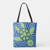 Tote Bag Aboriginal turtle (Dos)