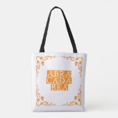 Tote Bag Abracadabra Word magique Fourre-tout (Dos)