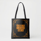 Tote Bag Abracadabra Word magique Fourre-tout (Devant)