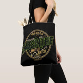 Tote Bag Absinthe Herbal Spirit Liquor Étiquette (De près)