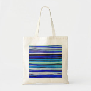 Tote Bag Abstract #2: Blue blur
