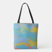Tote Bag Abstract Acrylic Flow (Dos)