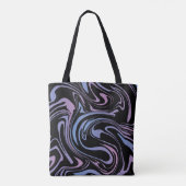 Tote Bag Abstract background. Liquid marble. Background flu (Dos)