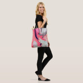 Tote Bag Abstract elegant fluide marble liquide (Sur le modèle)