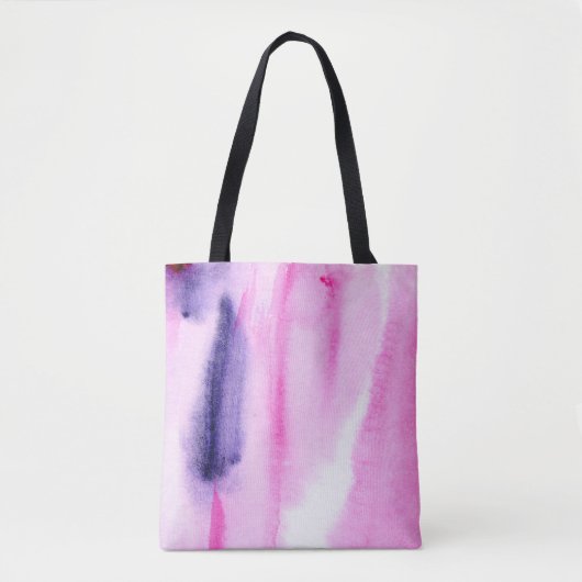 Tote Bag abstract hand made background with artistic waterc (Devant)