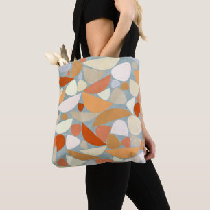 Tote Bag Abstract Modern Geometric Art