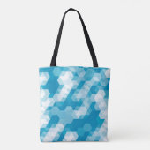 Tote Bag Abstract pattern of geometric shapes backgroundabs (Dos)