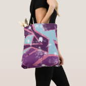 Tote Bag Abstract seamless geometric pattern. grunge urban (De près)