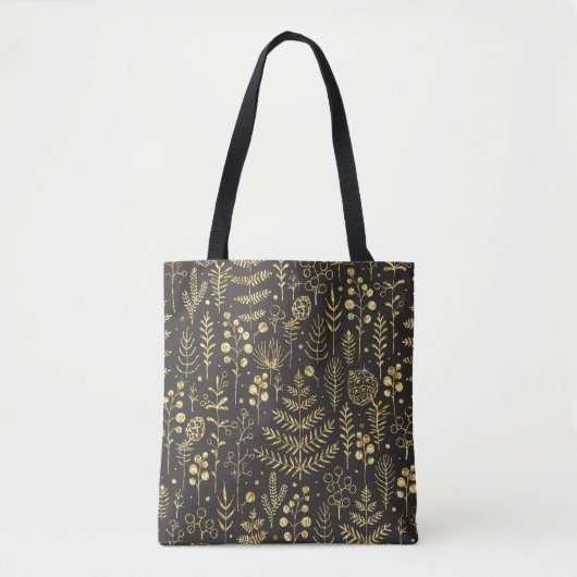 Tote Bag Abstract seamless pattern. Creative vintage backgr (Devant)