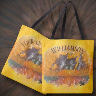 Tote Bag Abstract Sunset 0612