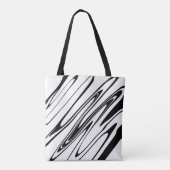 Tote Bag Abstract Zebra (Dos)