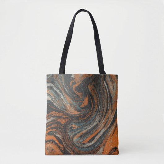 Tote Bag Abstraction Terrestre  (Devant)
