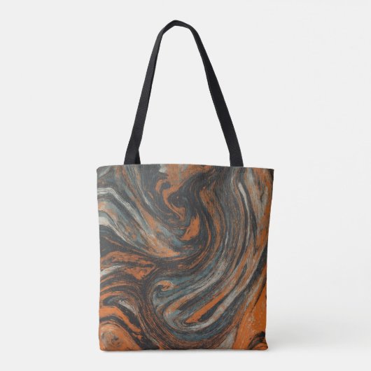 Tote Bag Abstraction Terrestre  (Dos)
