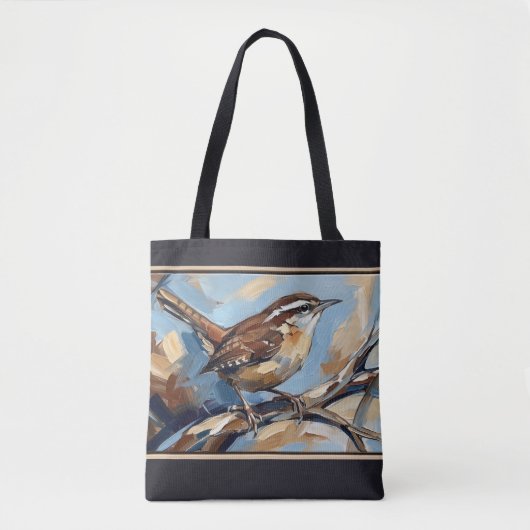 Tote Bag Abstrait (Devant)