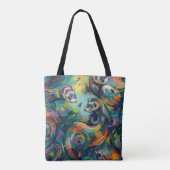 Tote Bag Abstrait (Dos)