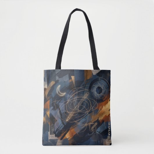 Tote Bag Abstrait (Devant)