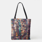 Tote Bag Abstrait (Dos)