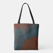 Tote Bag Abstrait 1 : rouges et bleus (Dos)