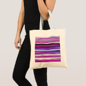 Tote Bag Abstrait #2 : Flou pourpre (Devant (produit))