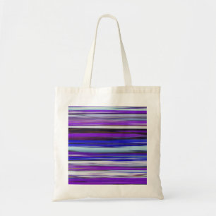 Tote Bag Abstrait #2 : Flou ultraviolet