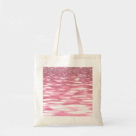 Tote Bag Abstrait #3 : Brillant rose (Devant)