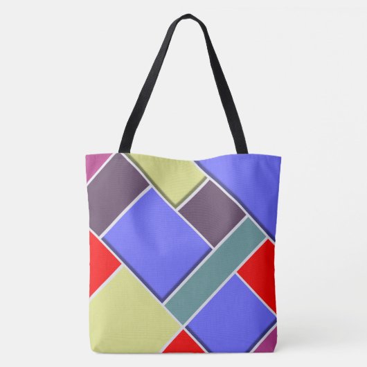 Tote Bag Abstrait #65 (Dos)