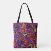 Tote Bag Abstrait #737 (Dos)