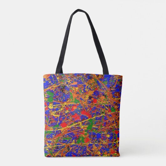 Tote Bag Abstrait #741 (Dos)