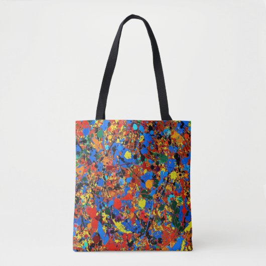 Tote Bag Abstrait #744 Veronica (Devant)