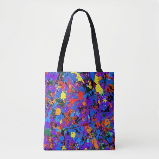 Tote Bag Abstrait #746 (Devant)