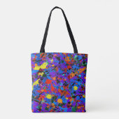 Tote Bag Abstrait #746 (Dos)