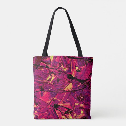 Tote Bag Abstrait #787 (Dos)