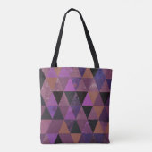 Tote Bag Abstrait #831 Purple Passion (Dos)