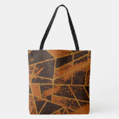 Tote Bag Abstrait #944 Brown (Devant)