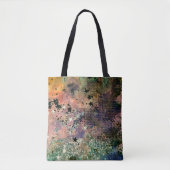 Tote Bag Abstrait artsy parties scintillant fourre-tout (Devant)