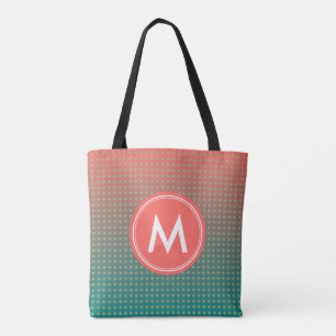 Tote Bag Abstrait Beach Sunset Couleur Mélange Nom du mono