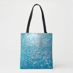 Tote Bag Abstrait bleu, arrière - plan artistique.