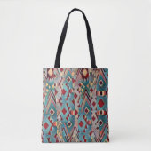 Tote Bag Abstrait Boho Aztèque (Devant)