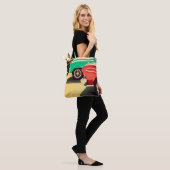Tote Bag Abstrait brosse Floral sans couture Patternabstra (Sur le modèle)