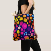Tote Bag Abstrait Coloré (De près)